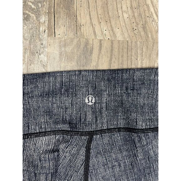 Lululemon Wunder Under Crop Leggings Size 8 Luxtreme Burlap Gray - Picture 3 of 7
